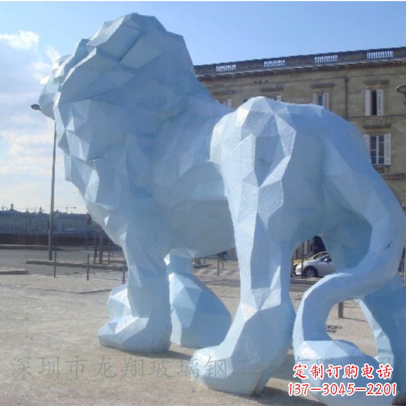 威海雕塑艺术以狮子为主题的独特景观
