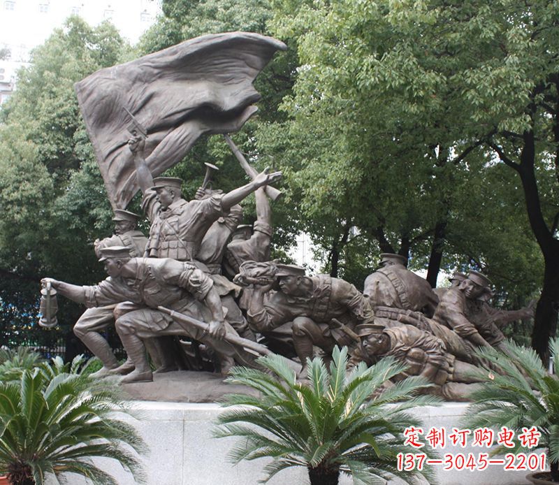 威海革命战士的荣耀——铜雕的艺术之美