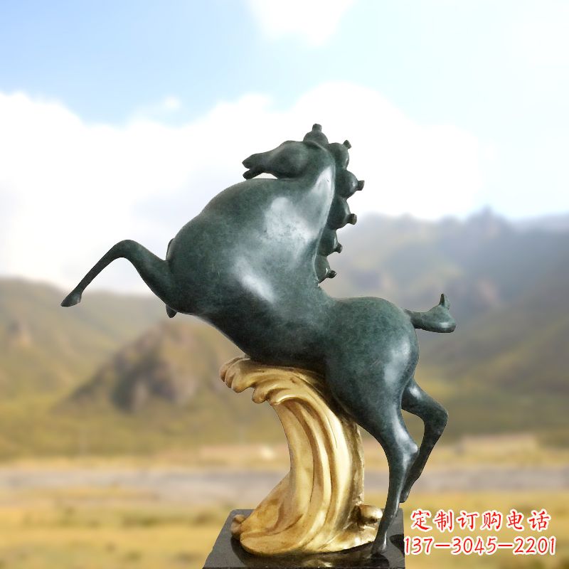 威海马雕塑传承中国古代文化精髓