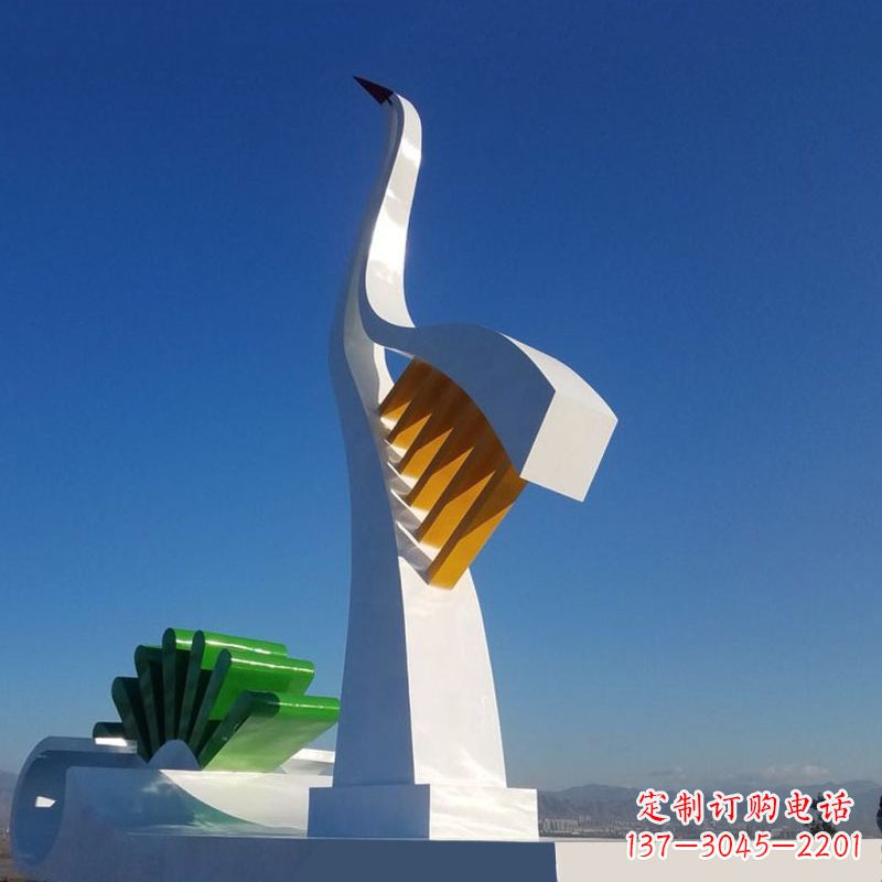 威海仙鹤雕塑——一种充满传统文化的艺术品
