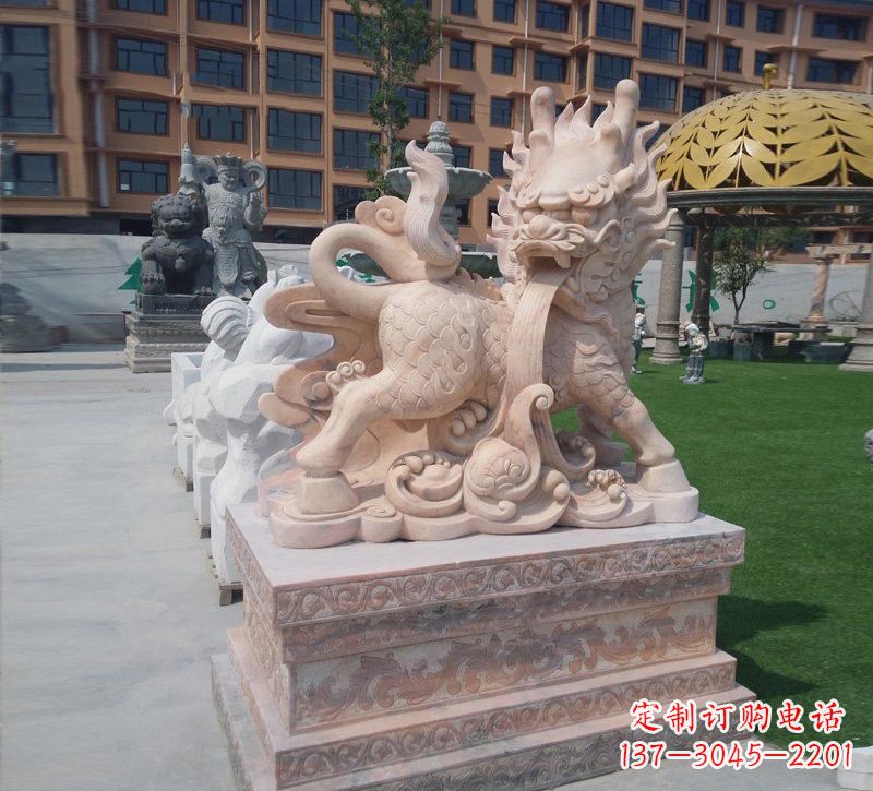 威海传统石雕麒麟独特的艺术精神
