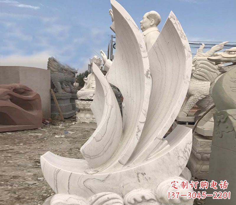威海船帆雕塑一种融合艺术与历史的精美艺术品