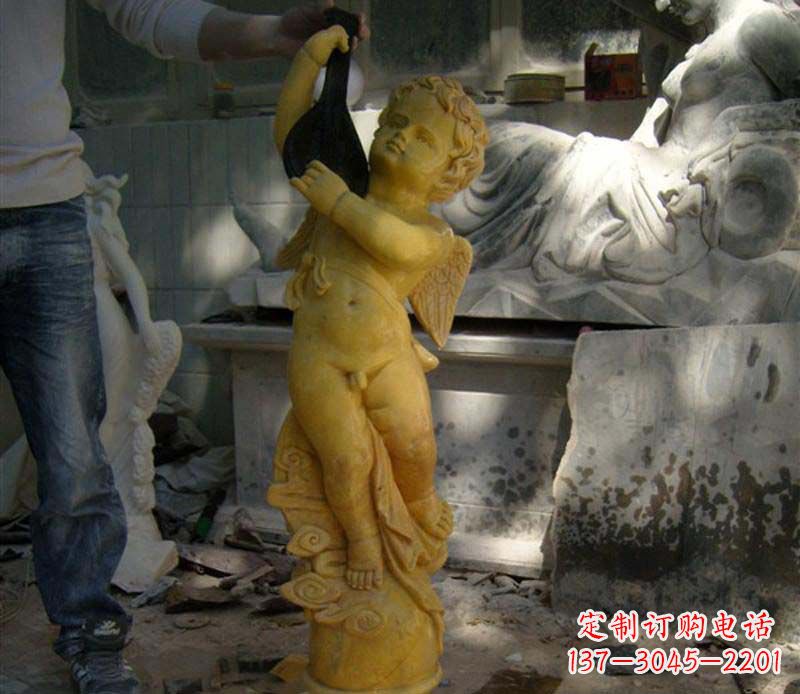 威海天使之美石雕雕塑的精美之处