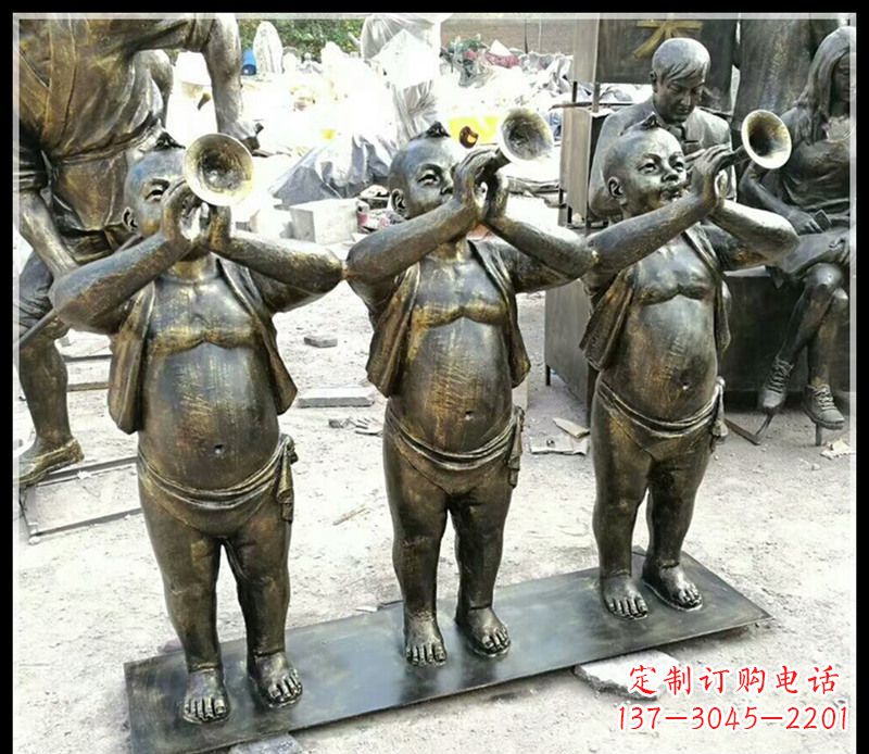 威海儿童雕塑弘扬传统文化