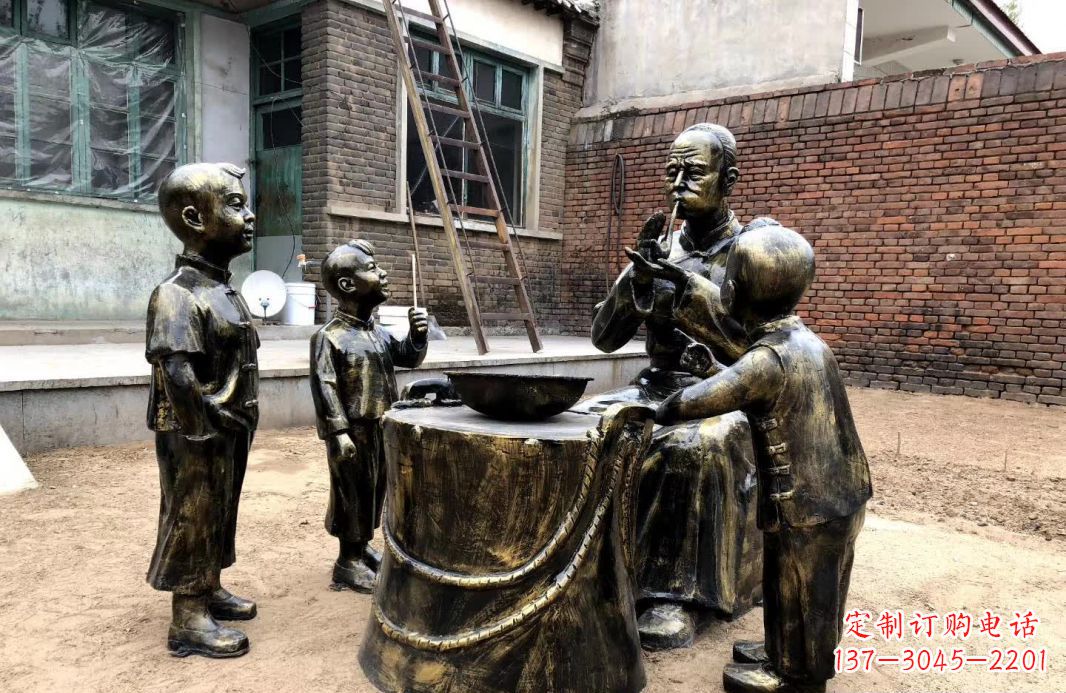 威海糖人雕塑缅怀中国传统文化