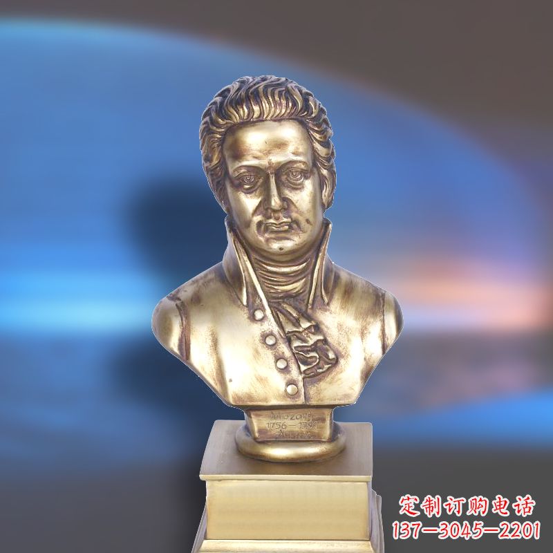 威海莫扎特以纯铜表现的经典之作