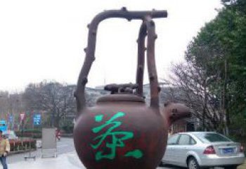 威海茶壶雕塑——展现艺术精妙