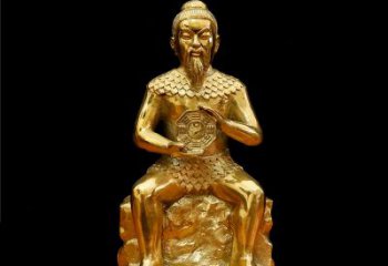威海伏羲大帝神像汇聚古老文明中的象征