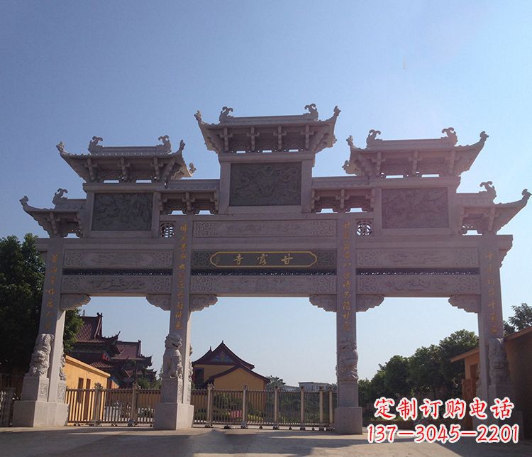 威海牌坊雕塑——传承民间艺术的精髓