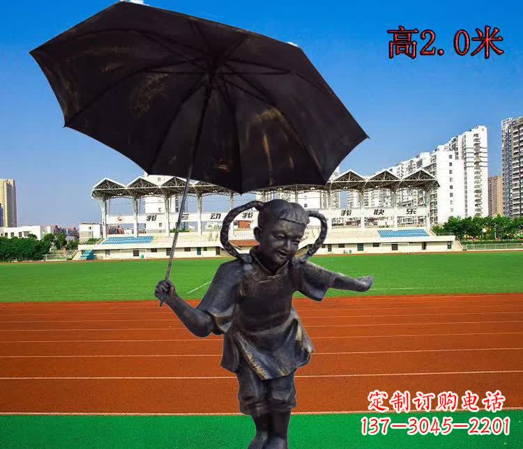 威海女孩的梦想雕塑