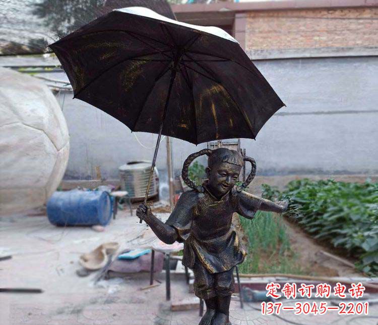 威海儿童雕塑传承文化之美