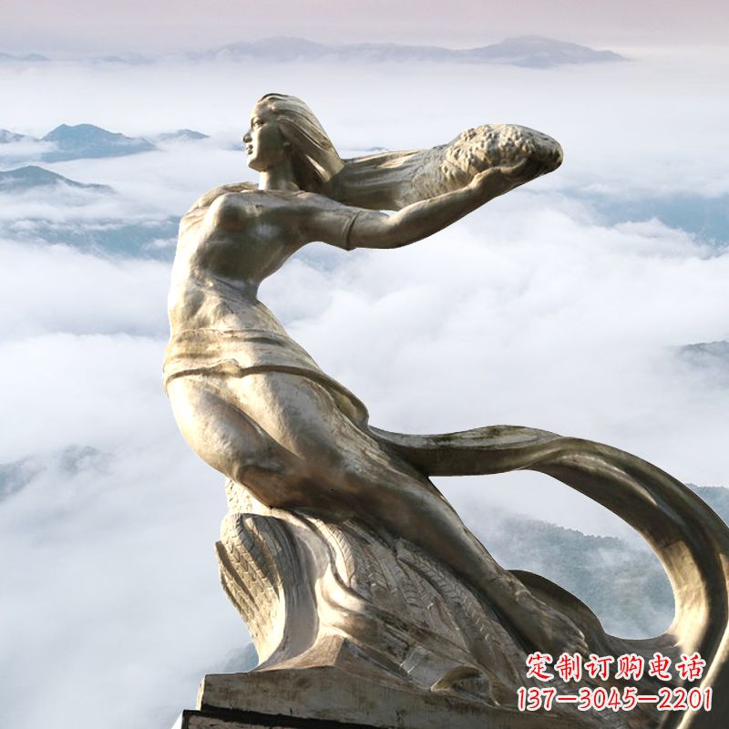 威海女娲补天——神话中的传奇雕塑