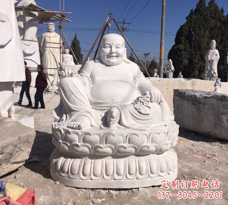威海大肚弥勒佛石雕
