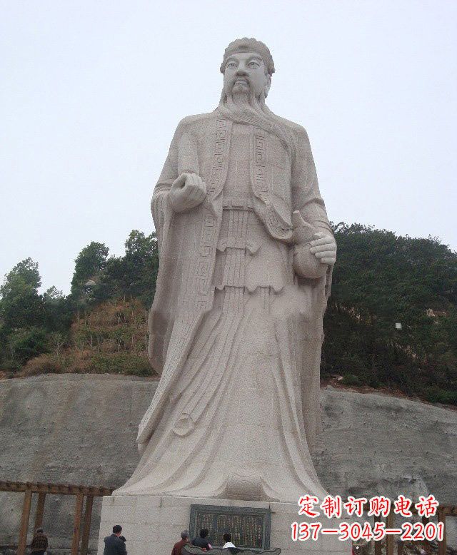 威海大理石保生大帝神像雕刻之美