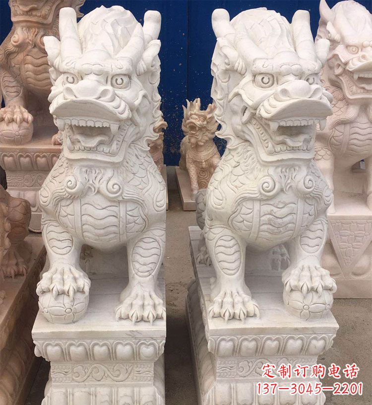 威海大理石麒麟——古典精美的雕塑艺术