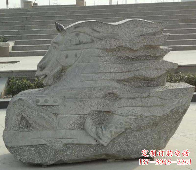 威海大理石马雕百年传统的精美杰作