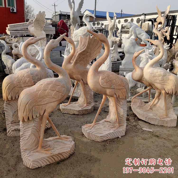 威海仙鹤雕塑艺术的经典之作