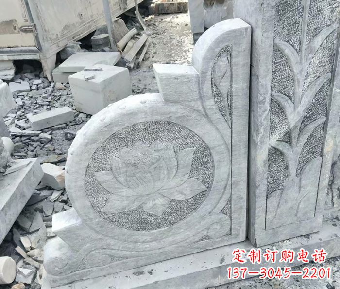 威海仿古大理石栏板雕塑——穿越时空,传承古典美学