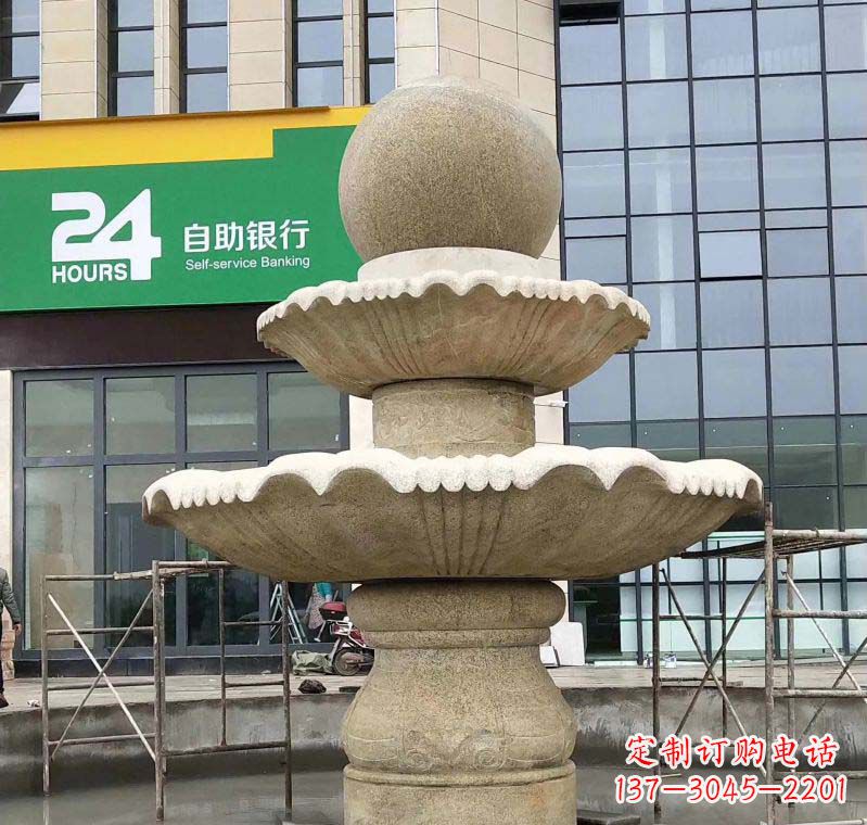 威海大理石风水球喷泉雕塑——振奋人心的艺术杰作