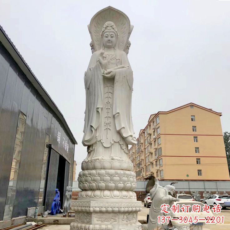 威海大理石观音雕像的魅力