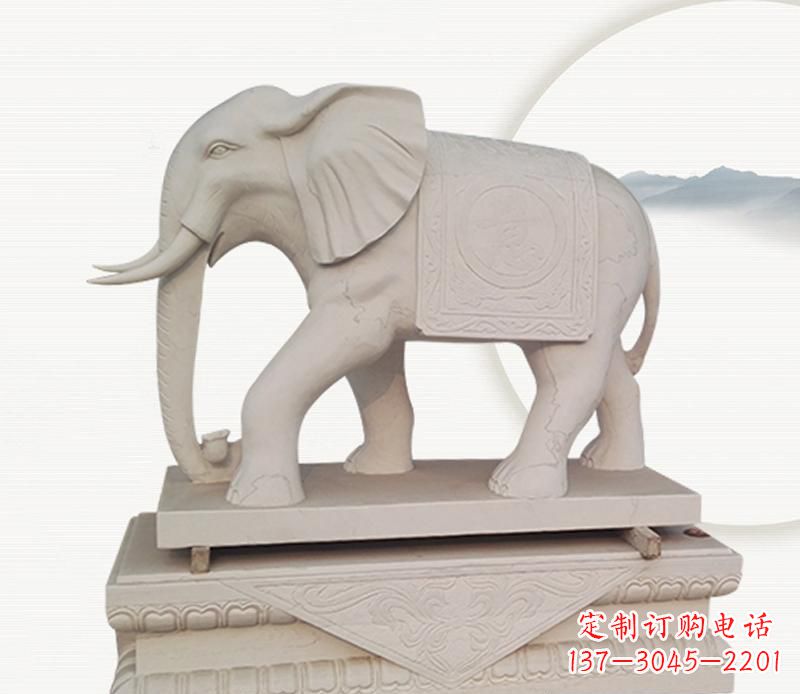 威海大理石公园内的巨大雕塑