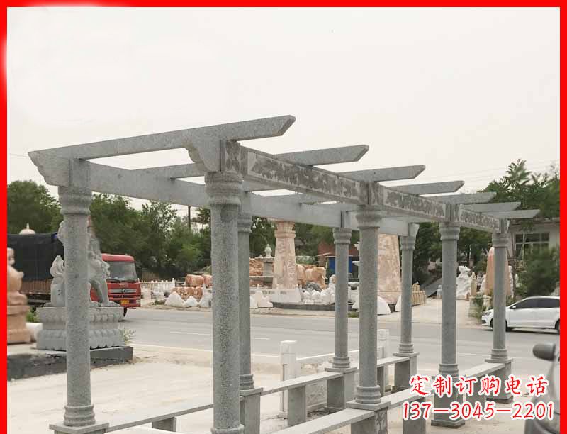 威海大理石公园石雕长廊高端定制雕塑
