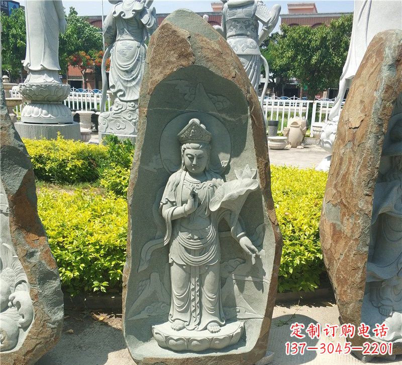 威海大理石观音像,以灵性铭刻记忆