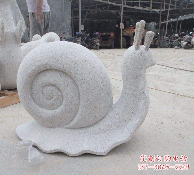 威海大理石蜗牛雕塑