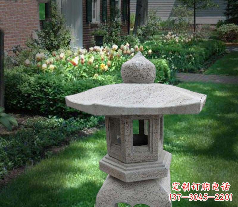 威海大理石宫灯雕塑