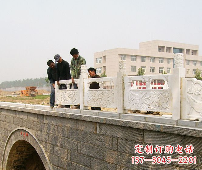 威海大理石拱桥石雕栏板