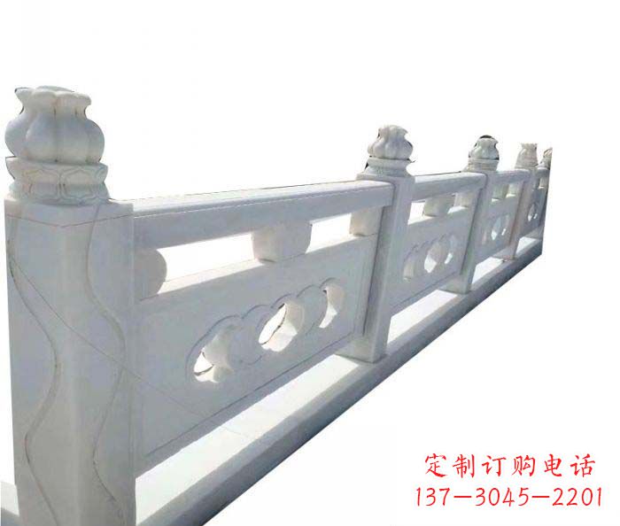 威海精美大理石栏板雕塑