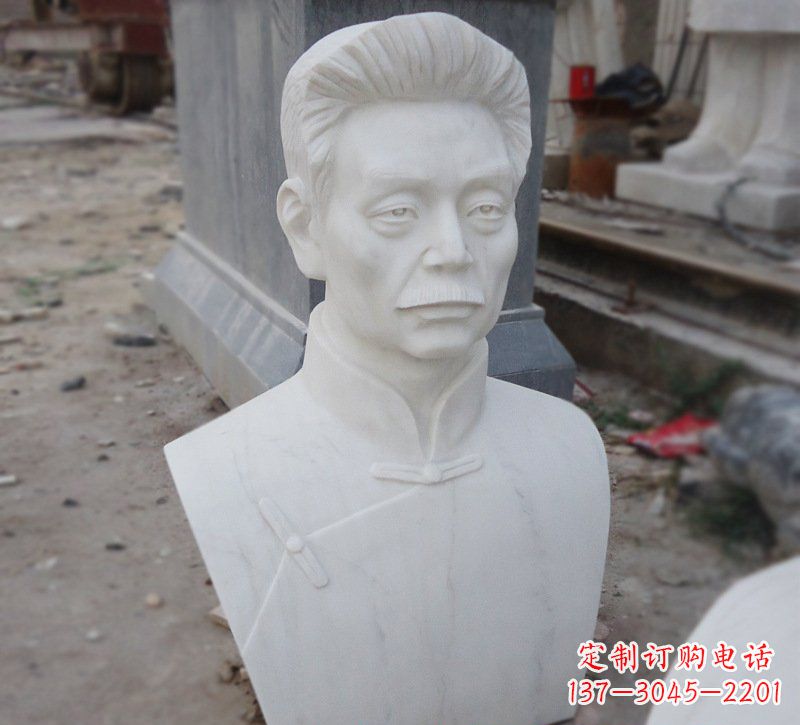 威海传承文化魅力·鲁迅头像精美雕塑