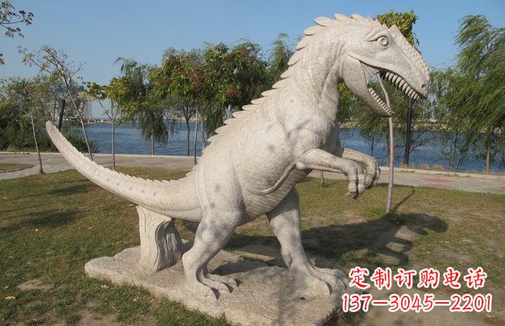 威海大理石恐龙石雕