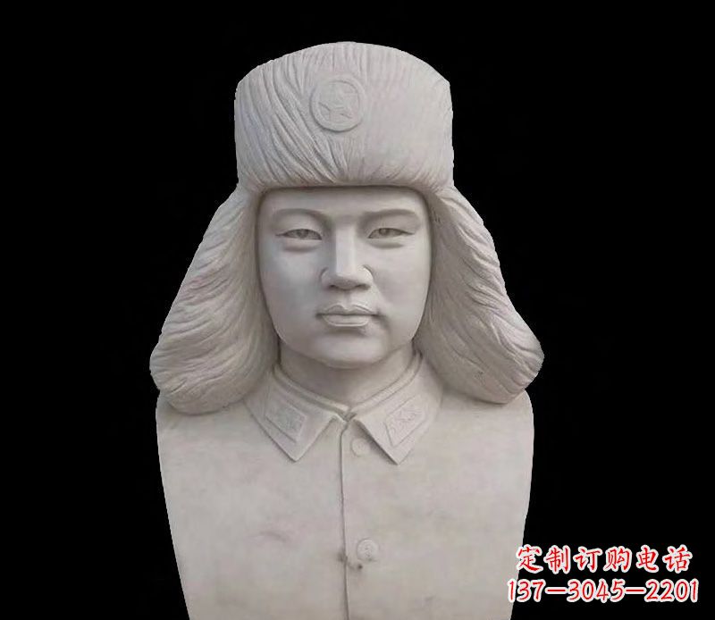 威海激励青年的雷锋石雕