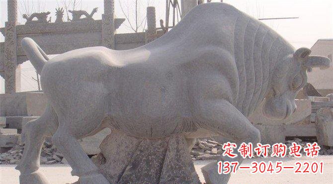 威海大理石牛雕塑——让你家里充满独特艺术气息