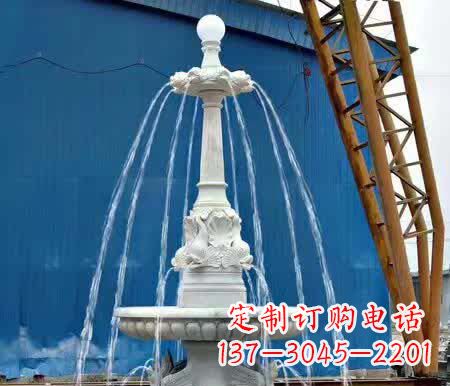 威海精致大理石喷泉雕塑