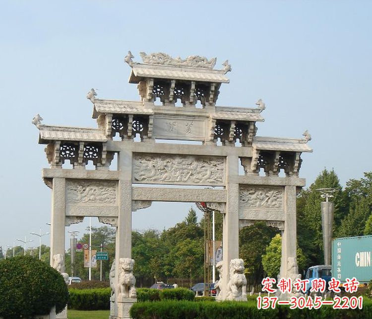威海大理石牌坊雕塑——精致纯粹、卓越优雅