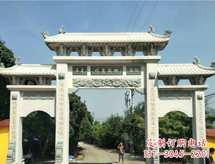 威海大理石牌坊雕塑