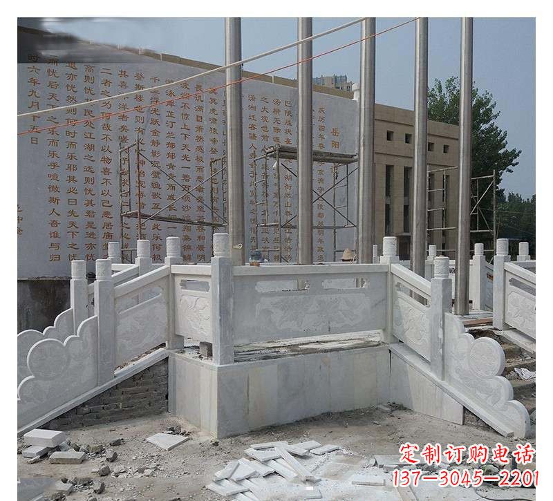 威海大理石升旗台雕塑,激发国旗共同荣耀