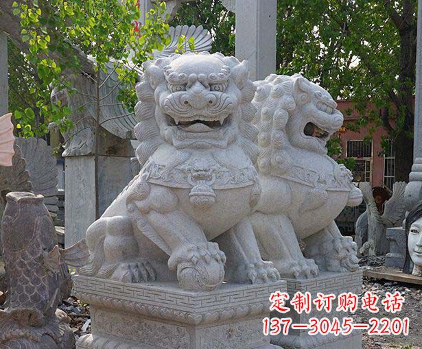 威海中领雕塑狮子雕塑定制