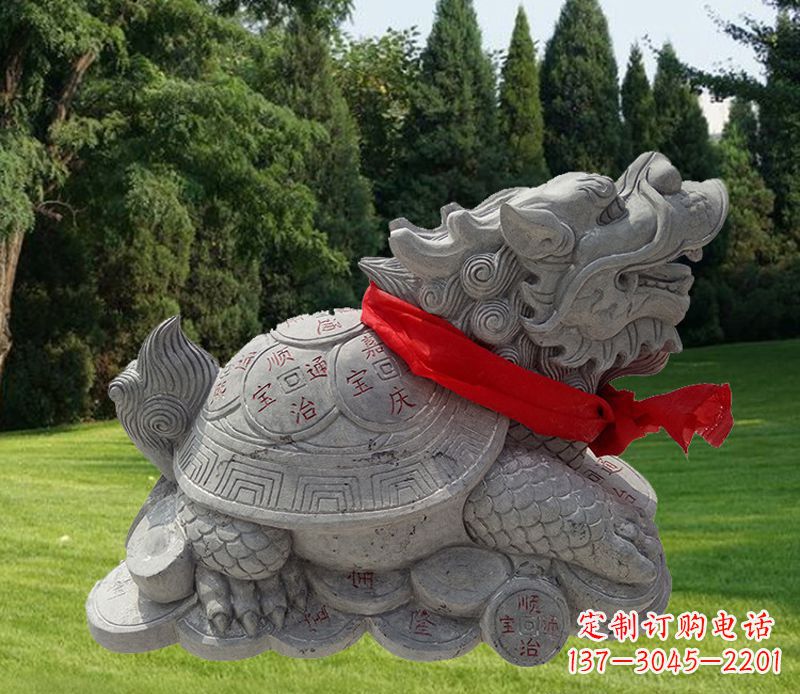 威海古典铜质龙雕塑