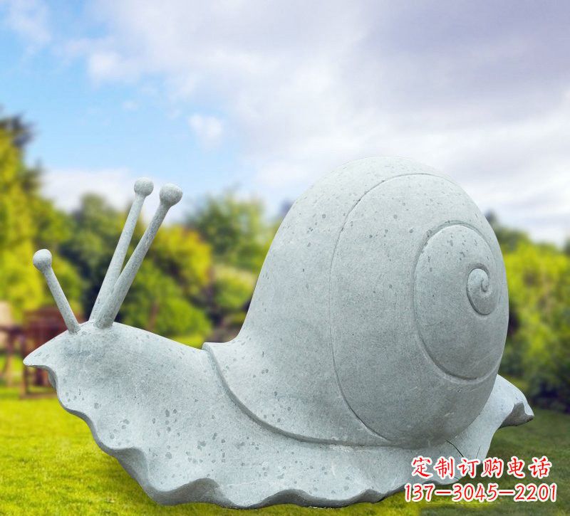 威海大理石蜗牛雕塑