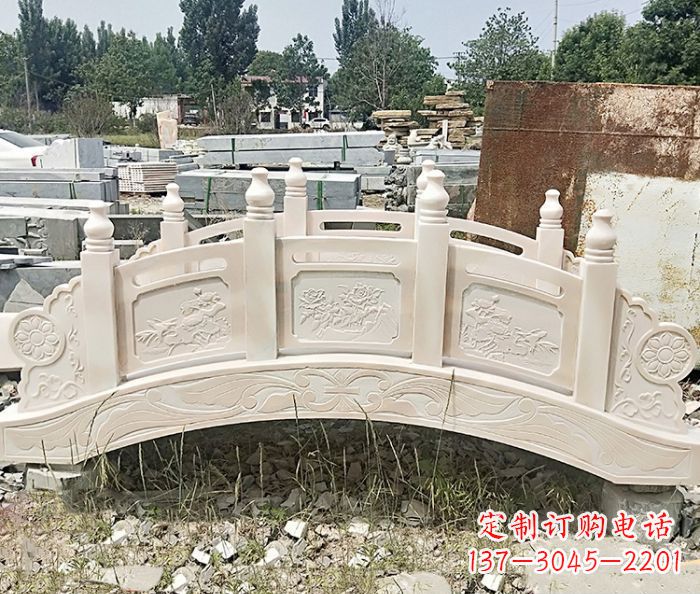 威海大理石小型拱桥雕塑