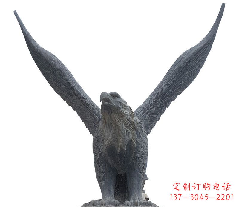 威海大理石老鹰雕塑