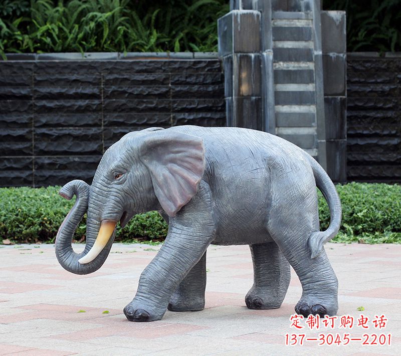 威海大象 石雕雕塑
