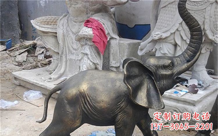 威海大象动物铜雕112