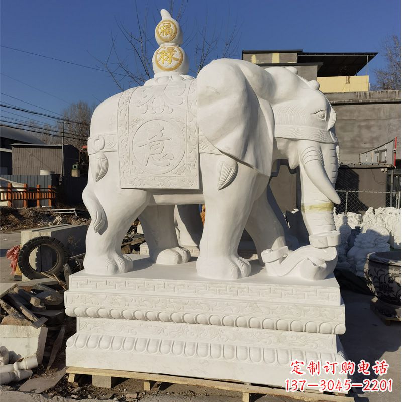 威海大象石雕——永恒传承