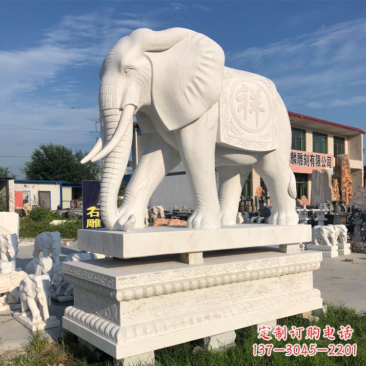 威海大象岩石雕塑