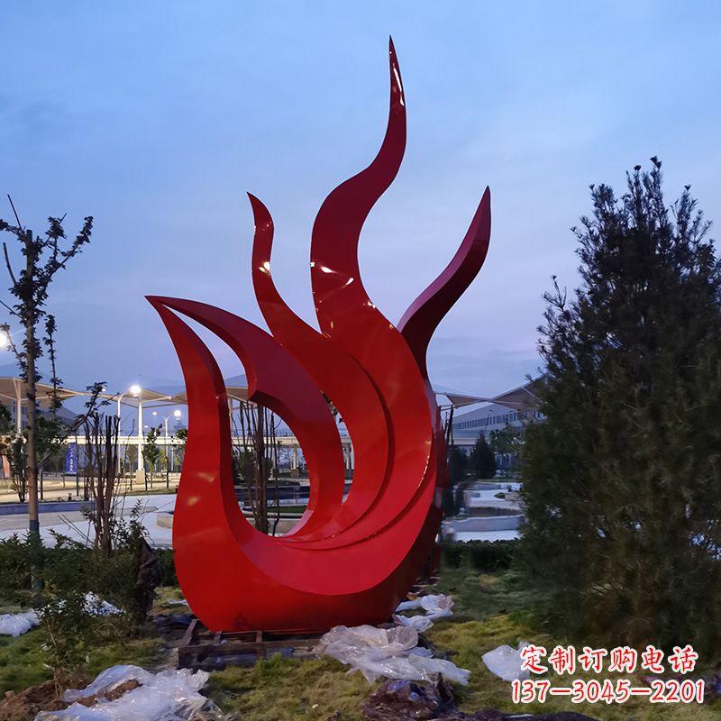 威海精致工艺大型不锈钢凤凰雕塑