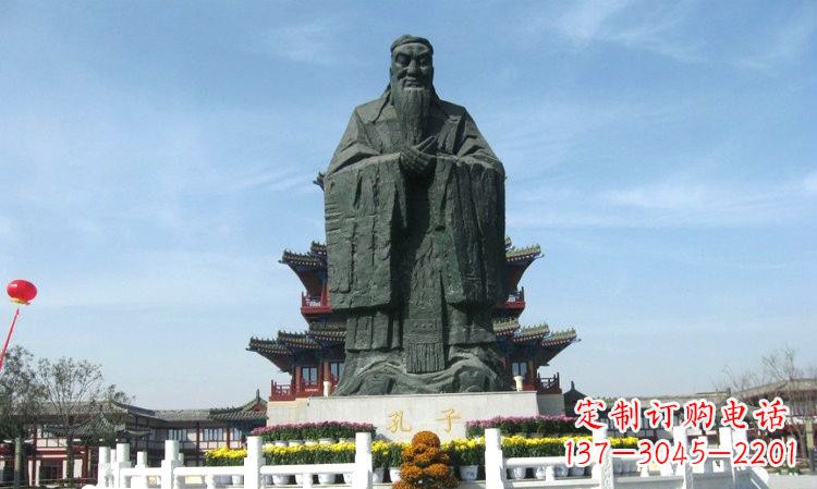 威海中国传统文化象征——孔子雕塑